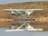 N3701L @ Z58 - Awaiting its turn to be pulled from the lake before freeze up - by Martin Prince, Jr