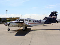 N744A @ GKY - On the ramp at Arlington Muni - ATP