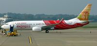 VT-AXU @ EGBB - THe latest delivery from Seattle to India via Gander and Birmingham(UK) - by Terry Fletcher