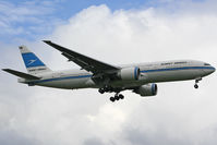 9K-AOA @ EGLL - on final RWY09L - by Wolfgang Kronfuss