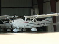 N228HS @ GKY - In the hanger - by Zane Adams