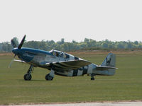 G-PSIC @ EGSU - North American P-51C/Duxford - by Ian Woodcock