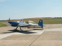 G-RVMZ @ EGSU - VANS RV-8/Duxford - by Ian Woodcock