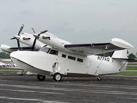 N77AQ @ TZR - Very nice visitor to Bolton Field - by John Meneely