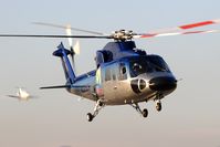 N323CH @ VNY - 1980 Sikorsky S-76 N323CH operated by Helinet for Children's Hospital of Los Angeles.