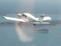 N5705F - Over Clarks Hill Lake north of Augusta, GA - by Michael Garner