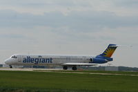N871GA @ KRFD - MD-83 - by Mark Pasqualino