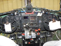 N47HL @ BMQ - Cockpit of Bluebonnet Belle - by Zane Adams