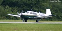 N9158V @ ASJ - Accelerating down the runway