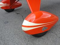 N24332 @ I95 - Original very rare Taylorcraft metal wheel fairings. - by Bob Simmermon