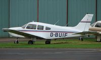 G-BUIF @ EGNC - Pa28-161 - by Terry Fletcher