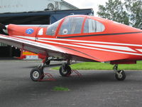 OK-NMO @ LKFR - Interesting Landing gear arrangement of this L-40 Meta Sokol - by Dandulava