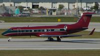 N500RD @ KFLL - Colouful Gulfstream - by Terry Fletcher