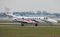 N717D @ KPBI - C560 - by Terry Fletcher