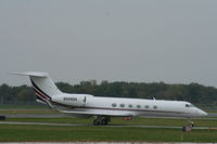 N508QS @ KSBN - Gulfsteam G-V