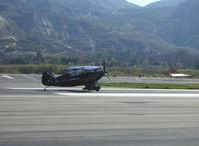 N260GR @ SZP - 1984 Christen PITTS S-2B 'Havoc', Lycoming AEIO-540 260 Hp, landing roll Rwy 22 - by Doug Robertson
