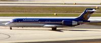 N910ME @ KATL - Boeing 717 - by Terry Fletcher
