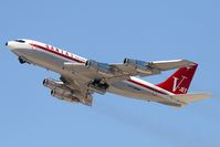 N707JT @ LAX - John Travolta's Jett Clipper Ella climbing out from RWY 25L enroute to Stewart Int'l (KSWF) - Newburgh, NY.