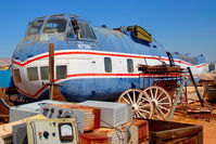 N7394 @ MHV - At a junkyard just outside of Mojave Airport. - by Michael W. Rosa