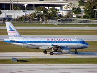 N744P @ KFLL - Heritage livery for this A319 - by Terry Fletcher