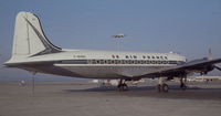 F-BHBX @ MRS - DC-4 originally with SAS as SE-BBE, later to 5R-MAC - by Rolf Larsson