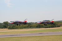 XX159 @ FFD - Royal International Air Tattoo 2006 (with XX195) - by Steve Staunton