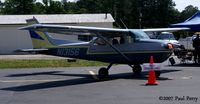 N13156 @ FKN - Good advice on the warning placard.  Lots of avgas about