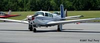 N9141V @ FKN - Plugged, chocked and parked