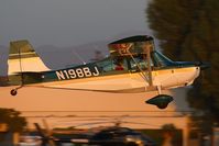 N198BJ @ VNY - 1999 American Champion Aircraft 7GCBC Citabria N198BJ landing RWY 16R. - by Dean Heald