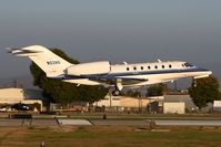 N22NG @ VNY - Northrop Grumman 2002 Cessna 750 Citation X landing RWY 16R.