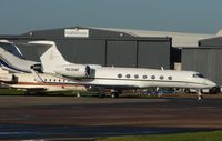 N636MF @ EGGW - GUlf G550 - by Terry Fletcher