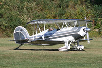 N707RM @ NY94 - A beautifully turned out 1976 Great Lakes Trainer shows off at Old Rhinebeck. - by Daniel L. Berek