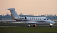 N408JD @ KPBI - part of the Friday afternoon arrivals 'rush' at PBI - by Terry Fletcher