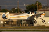 N99853 @ VNY - 1946 Engineering & Research Ercoupe 415-C N99853 departing RWY 16R. - by Dean Heald