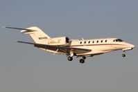 N904QS @ VNY - NetJets 2003 Cessna 750 Citation X N904QS, from Chicago Executive (KPWK), on short-final to RWY 16R.