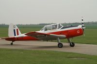 G-BXDI @ EGSU - On its way to the runway. - by Robert Roggeman