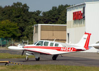 N454J @ FRG - Bonanza Taxiing in... - by Stephen Amiaga