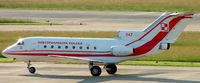 047 @ LSGG - Polish Air Force Yak 40 at Geneva on the day of EBACE2007 exhibition
