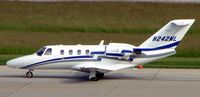 N242ML @ LSGG - at Geneva on the day of EBACE2007 exhibition