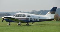 G-BJOA @ EGBM - Pa-28-181 - by Terry Fletcher