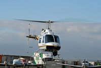 G-ONTV @ EGHH - AGUSTA BELL