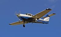 N2134N @ KAPA - Landing 17L - by John Little