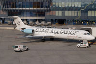 OE-LVG @ VIE - Austrian Arrows Fokker 100 - by Yakfreak - VAP
