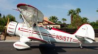 N515TT @ PALM SPRIN - N515TT (cn F5C-086) This 1999 Waco YMF is a modern rendition of the classic Waco biplane - by Nick Sharp