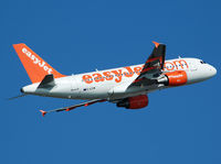 G-EZIW @ LEBL - Taking off RWY 07R. - by Jorge Molina