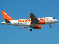 G-EZBW @ LEBL - Clear to land RWY 07L. - by Jorge Molina