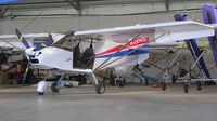 G-CENS @ EGBK - SkyRanger in the hangar at Sywell