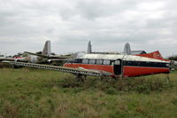 G-ANUW @ EGBL - The end: the remains of G-ANUW are rotting away with the Jet Aviation Preservation Group at Long Marston airfield