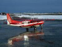N454SF @ PABA - Grant Air waiting on a load - by Martin Prince, Jr
