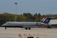 N970SW @ KRFD - CL-600-2B19 - by Mark Pasqualino